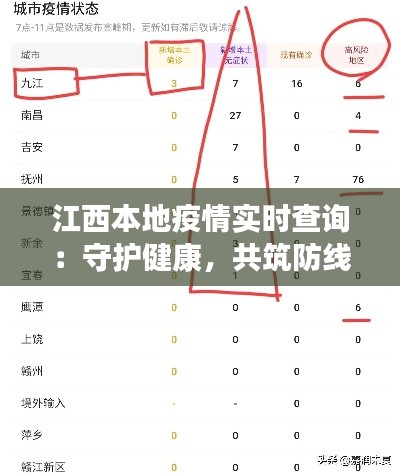 江西本地疫情实时查询：守护健康，共筑防线