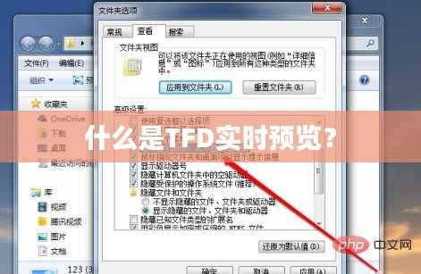什么是TFD实时预览?