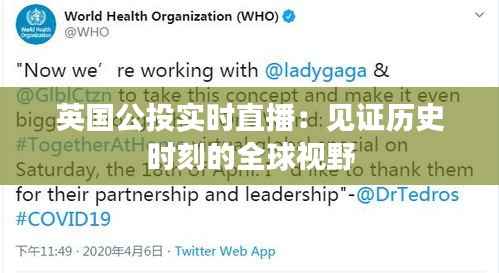 英国公投实时直播:见证历史时刻的全球视野