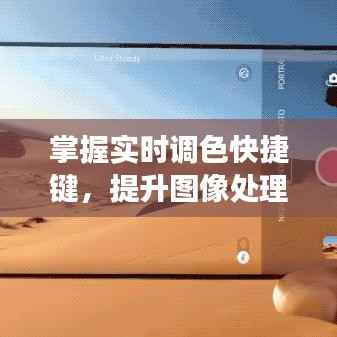 掌握实时调色快捷键,提升图像处理效率