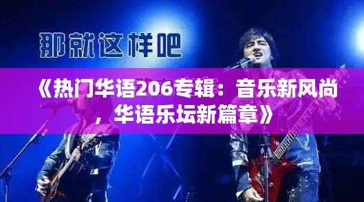 《热门华语206专辑:音乐新风尚,华语乐坛新篇章》