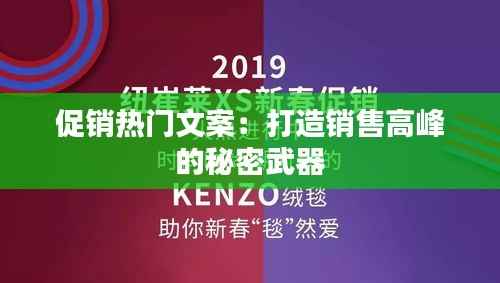 促销热门文案：打造销售高峰的秘密武器