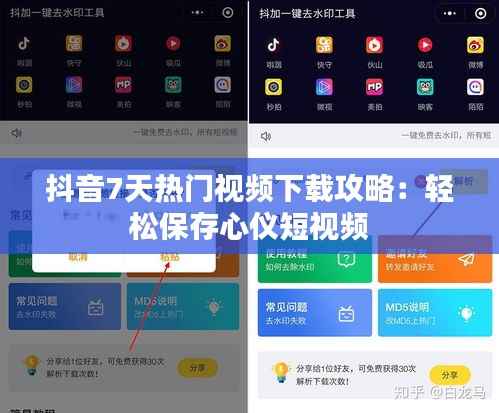 抖音7天热门视频下载攻略:轻松保存心仪短视频