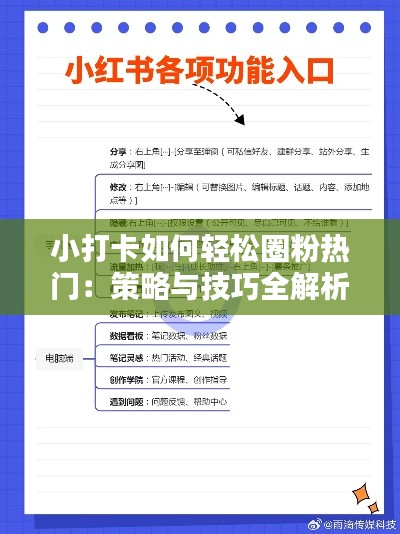 小打卡如何轻松圈粉热门:策略与技巧全解析