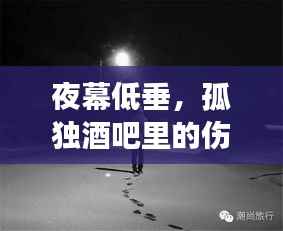 夜幕低垂,孤独酒吧里的伤心故事