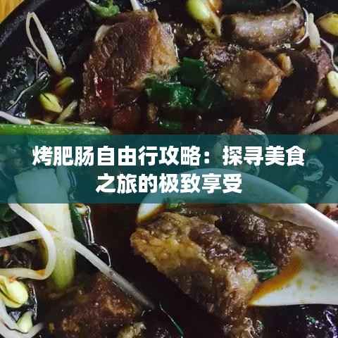 烤肥肠自由行攻略：探寻美食之旅的极致享受