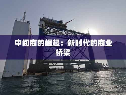 中间商的崛起:新时代的商业桥梁