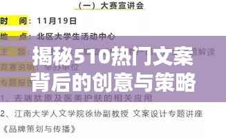 揭秘510热门文案背后的创意与策略