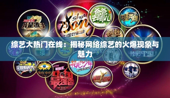 综艺大热门在线:揭秘网络综艺的火爆现象与魅力