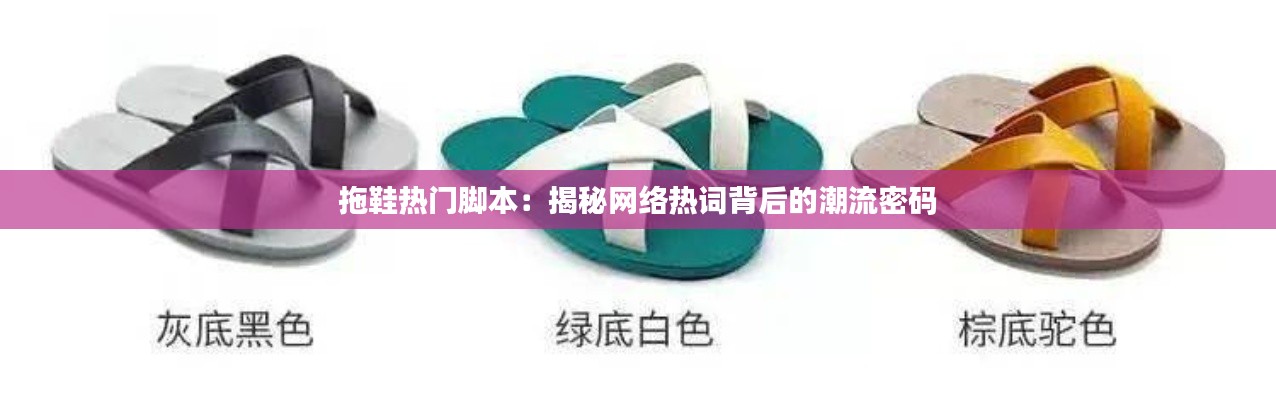 拖鞋热门脚本:揭秘网络热词背后的潮流密码