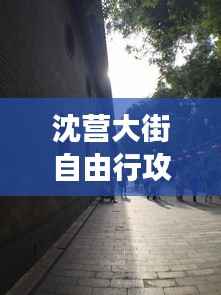 沈营大街自由行攻略:漫步历史与现代交融的街头巷尾