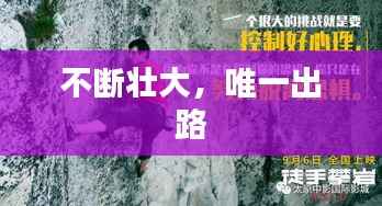 不断壮大,唯一出路