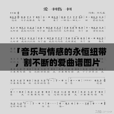 「音乐与情感的永恒纽带,割不断的爱曲谱图片全解析」