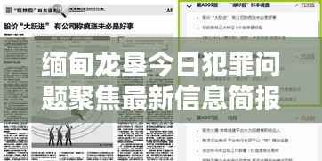 缅甸龙垦今日犯罪问题聚焦最新信息简报