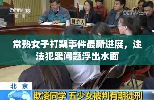 常熟女子打架事件最新进展，违法犯罪问题浮出水面
