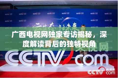 广西电视网独家专访揭秘,深度解读背后的独特视角
