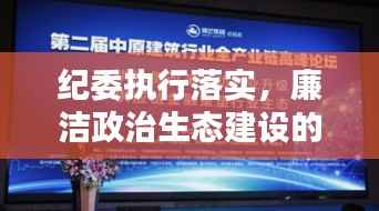 纪委执行落实,廉洁政治生态建设的核心驱动力