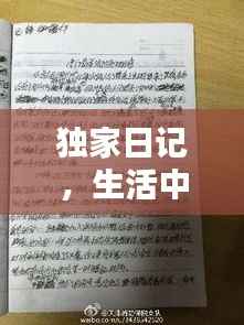 独家日记，生活中的点滴分享