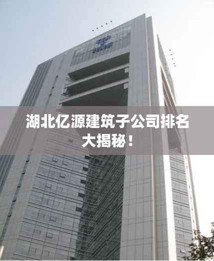 湖北亿源建筑子公司排名大揭秘!