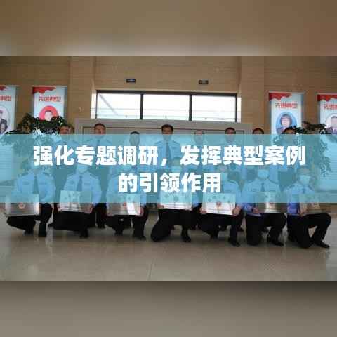 强化专题调研,发挥典型案例的引领作用