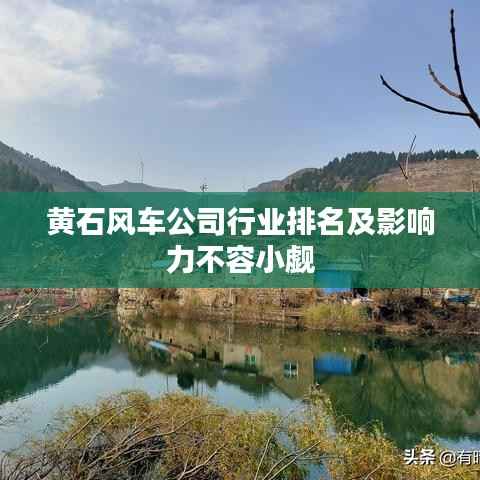 黄石风车公司行业排名及影响力不容小觑