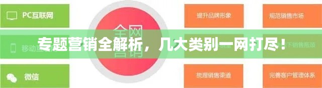专题营销全解析,几大类别一网打尽!