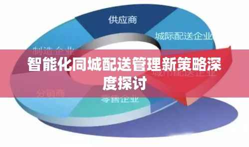 智能化同城配送管理新策略深度探讨