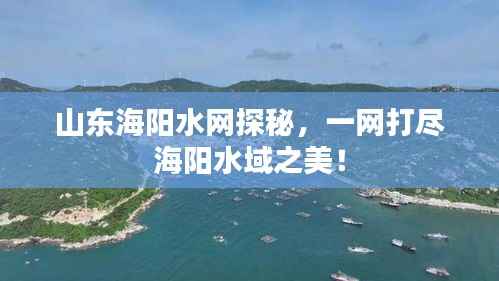 山东海阳水网探秘,一网打尽海阳水域之美!