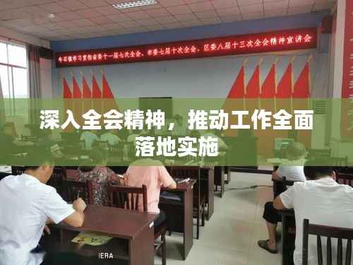 深入全会精神,推动工作全面落地实施