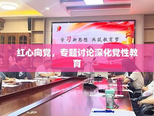 红心向党,专题讨论深化党性教育