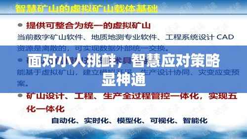 面对小人挑衅，智慧应对策略显神通