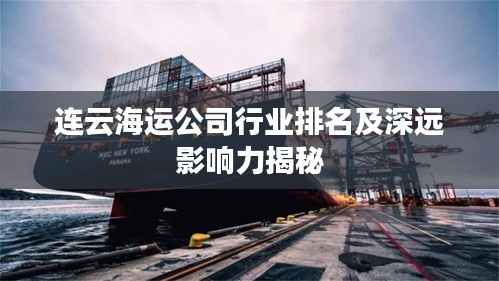 连云海运公司行业排名及深远影响力揭秘