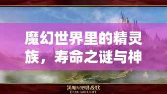 魔幻世界里的精灵族，寿命之谜与神秘排名揭晓