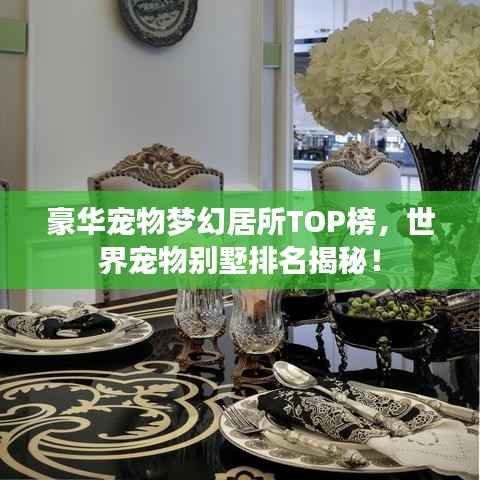 豪华宠物梦幻居所TOP榜，世界宠物别墅排名揭秘！