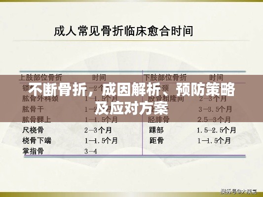 不断骨折,成因解析、预防策略及应对方案