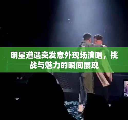 明星遭遇突发意外现场演唱,挑战与魅力的瞬间展现