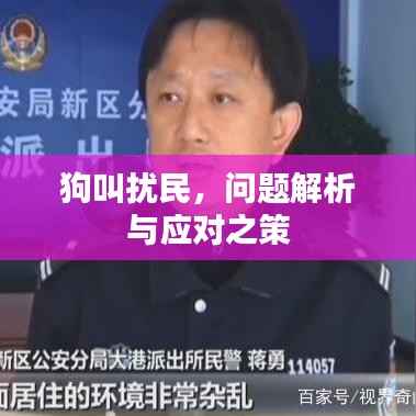 狗叫扰民，问题解析与应对之策