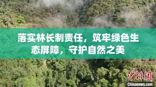 落实林长制责任,筑牢绿色生态屏障,守护自然之美