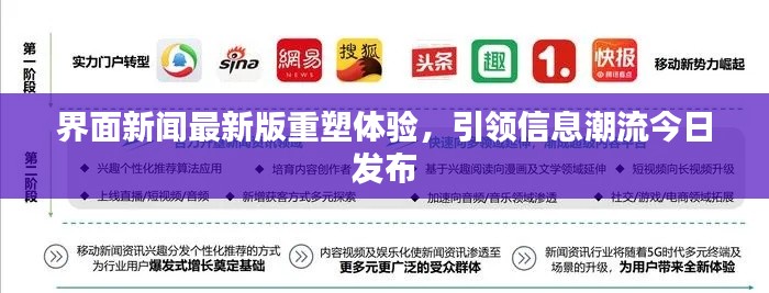 界面新闻最新版重塑体验，引领信息潮流今日发布