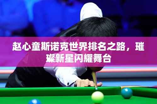 赵心童斯诺克世界排名之路，璀璨新星闪耀舞台