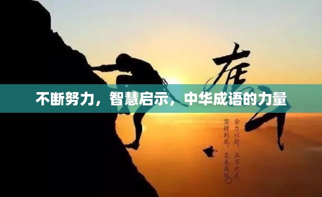 不断努力，智慧启示，中华成语的力量