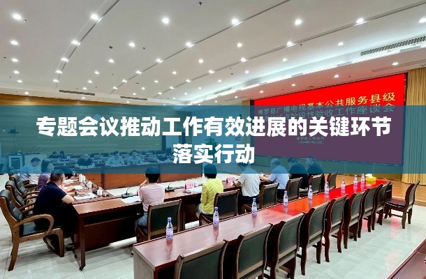 专题会议推动工作有效进展的关键环节落实行动