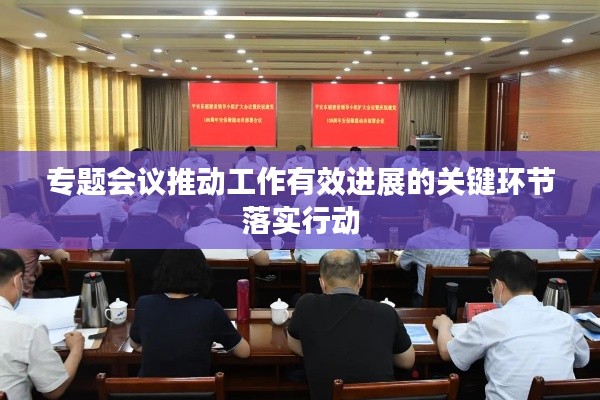 专题会议推动工作有效进展的关键环节落实行动