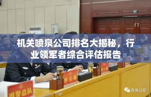 机关喷泉公司排名大揭秘,行业领军者综合评估报告