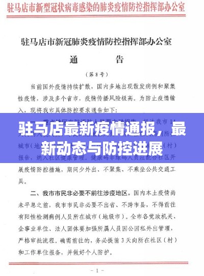 驻马店最新疫情通报，最新动态与防控进展