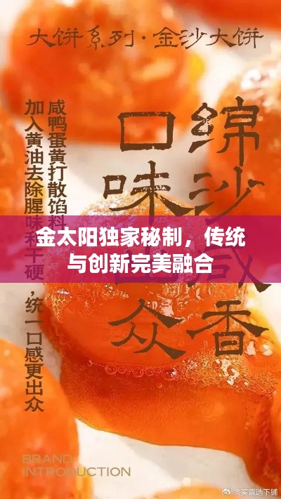 金太阳独家秘制，传统与创新完美融合