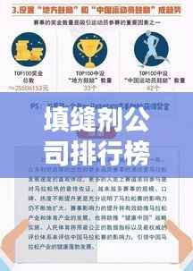 填缝剂公司排行榜TOP榜及行业影响力解析!