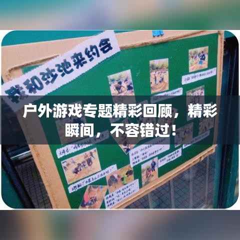 户外游戏专题精彩回顾,精彩瞬间,不容错过!