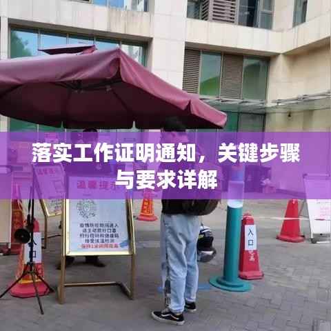 落实工作证明通知,关键步骤与要求详解