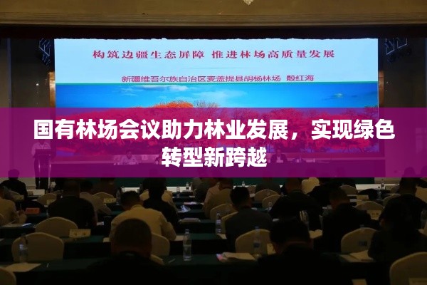 国有林场会议助力林业发展，实现绿色转型新跨越